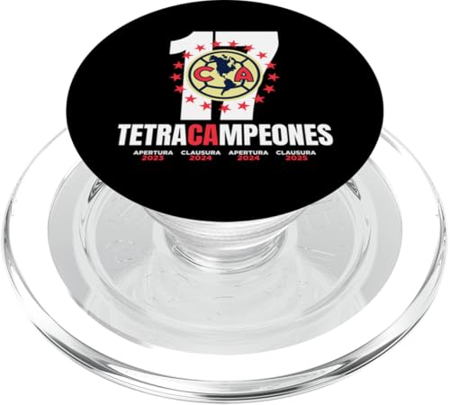 Club América - Tetracampeones, PopSockets PopGrip für MagSafe Club América - Tetracampeones, PopSockets PopGrip für MagSafe von Club America
