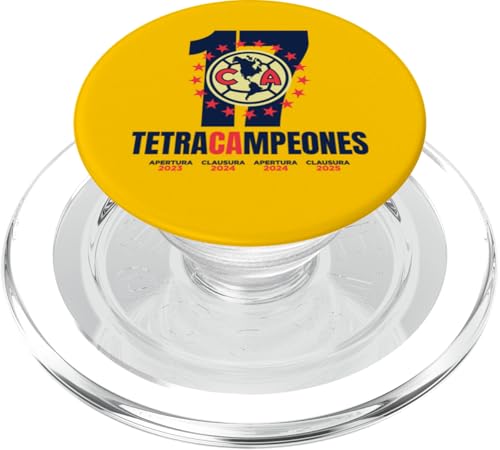 Club América - Tetracampeones, PopSockets PopGrip für MagSafe Club América - Tetracampeones, PopSockets PopGrip für MagSafe von Club America