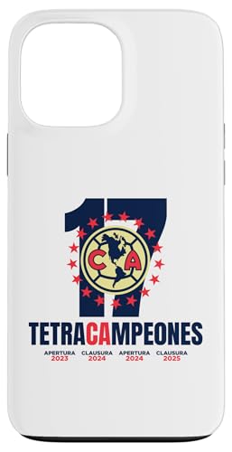 Club America - Tetracampeones Hülle für iPhone 13 Pro Max von Club America