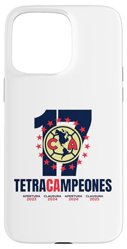 Club America - Tetracampeones Hülle für iPhone 15 Pro Max von Club America