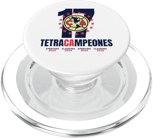 Club America - Tetracampeones PopSockets PopGrip für MagSafe Club America - Tetracampeones PopSockets PopGrip für MagSafe von Club America