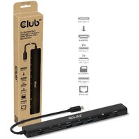 Club 3D 10-1 Hub USB Typ-C® 10Gbps auf HDMI™ 8K30Hz PD3.1 Max.140Watt von Club3D