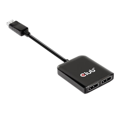Club 3D DisplayPort 1.4 auf DisplayPort Dual Monitor 4K60Hz 0,2m schwarz von Club3D