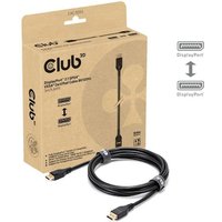 Club 3D DisplayPort 2.1 VESA DP80 zertifiziertes Kabel 8K240Hz St./St. 3m schwarz Club 3D DisplayPort 2.1 VESA DP80 zertifiziertes Kabel 8K240Hz St./St. 3m schwarz von Club3D
