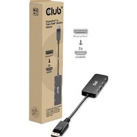 Club 3D DisplayPort-auf-Dreifach-HDMI-Adapter™ mit 8K60 Hz von Club3D