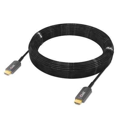 Club 3D HDMI 2.0 Kabel 15m zertifiziertes AOC Kabel 4K120Hz/8K60Hz St./St. von Club3D