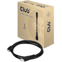 Club 3D HDMI Kabel 1m mini HDMI zu HDMI 2.0 UHD bidirektional St./St. schwarz von Club3D