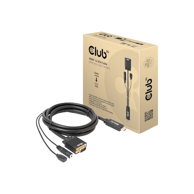 Club 3D HDMI auf VGA Kabel St./St. 2m 28AWG von Club3D