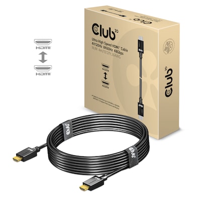 Club 3D High Speed HDMI Kabel 4K120Hz 8K/60Hz St./St. 4m von Club3D