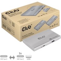 Club 3D Thunderbolt™ 4 portabler 5-in-1 Hub mit Smart Power von Club3D