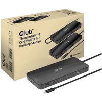 Club 3D Thunderbolt 4 Zertifizierte 11-in-1-Docking-Station von Club3D