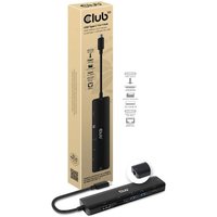 Club 3D USB-C 3.2 7in1 Hub HDMI 4K60HZ mit SD TF Card Slot + RJ45 von Club3D