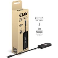 Club 3D USB Typ-C auf Dreifach DisplayPort MST Hub 4K60Hz Club 3D USB Typ-C auf Dreifach DisplayPort MST Hub 4K60Hz von Club3D