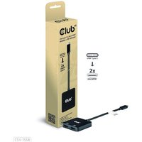 Club 3D USB Typ-C auf Dual HDMI 4K60Hz PD 100W von Club3D