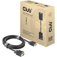 Club 3D VGA-Kabel Bidirektional St./St. 3m 28AWG Club 3D VGA-Kabel Bidirektional St./St. 3m 28AWG von Club3D