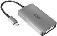Club 3D Club3D Adapter USB 3.1 Typ C > DVI-I aktiv St/Bu retail (CAC-1510) von Club3D