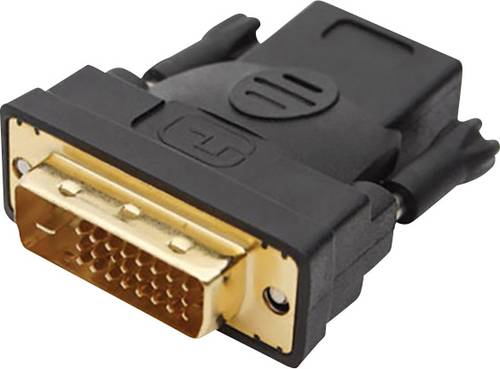 Club3D CAA-DMD>HFD3 DVI / HDMI Adapter [1x DVI-Stecker 24+1pol. - 1x HDMI-Buchse] Weiß von Club3D