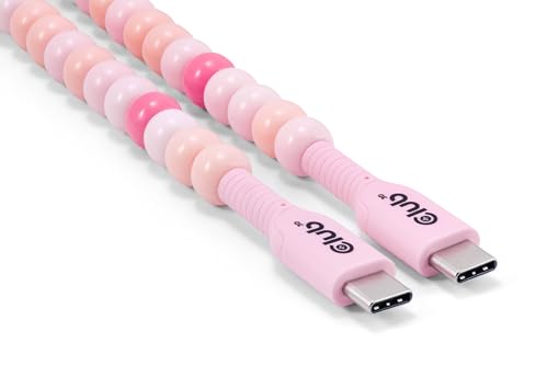 Club3D CAC-3010 USB-C® Perlenkabel Rosa von Club 3D