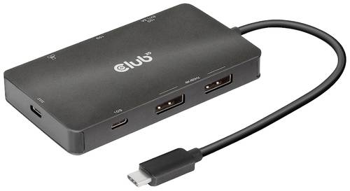 Club3D CSV-1598 USB-C® (USB 3.2 Gen 2) Multiport Hub Schwarz von Club3D
