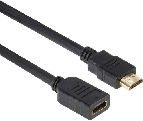 Club3D HDMI Verlängerungskabel HDMI-A Stecker, HDMI-A Buchse 5.00m Schwarz CAC-1320 HDMI-Kabel von Club3D
