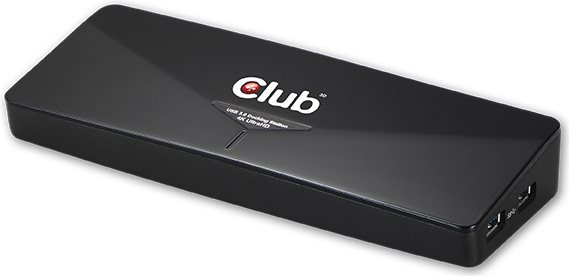 Club3D SenseVision USB 3.0 4K Docking Station - Docking Station - USB - DVI, HDMI, DP - GigE Club3D SenseVision USB 3.0 4K Docking Station - Docking Station - USB - DVI, HDMI, DP - GigE von Club3D