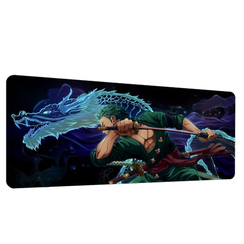 Mousepad, Mauspad Anime, Großes Playmat, Mauspad Gaming Anime, Mauspads Für Arbeit Und Studium(40 X 90 cm) von Clybeaut