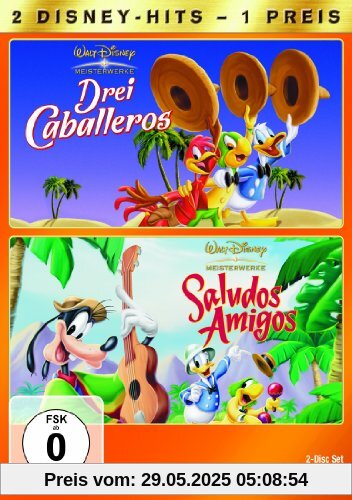 Drei Caballeros / Saludos Amigos [2 DVDs] von Clyde Geronimi