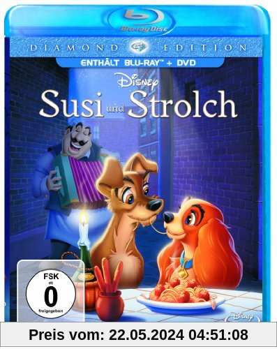 Susi und Strolch - Diamond Edition  (+ DVD) [Blu-ray] von Clyde Geronimi
