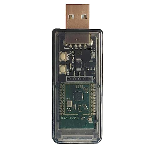 Clyictz 1 Stück ZigBee 3.0 Labs Mini EFR32MG21 Open-Source-Hub-Gateway USB-Dongle-Chip-Modul Universal ZHA NCP Home Assistant von Clyictz