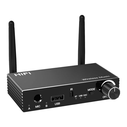 Clyictz Bluetooth 5.3 Audio-Adapter-Empfänger, TV-Bluetooth-Sender, Kabelloser Audio-Adapter für Heim-Stereoanlage/Headset/Lautsprecher Clyictz Bluetooth 5.3 Audio-Adapter-Empfänger, TV-Bluetooth-Sender, Kabelloser Audio-Adapter für Heim-Stereoanlage/Headset/Lautsprecher von Clyictz
