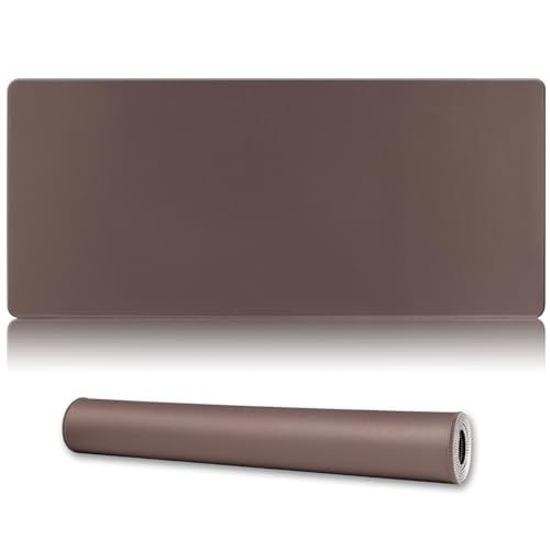Cmhoo XXL-Gaming-Mauspad, 35,4 x 15,7 cm, professionelles großes Mauspad und Computerspiel-Mauspad, 90 x 40 cm, Schokoladenbraun von Cmhoo