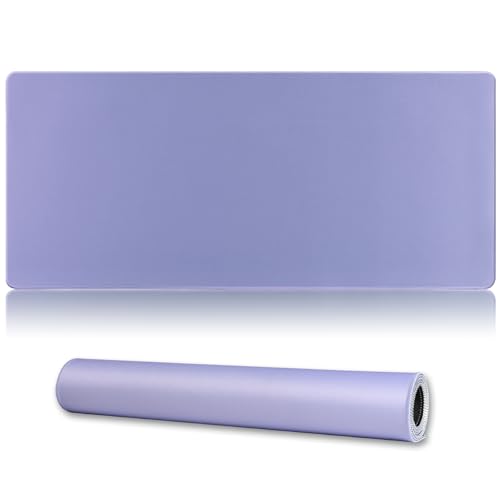 Cmhoo XXL Gaming-Mauspad, 35,4 x 15,7 cm, professionelles großes Mauspad und Computerspiel-Mauspad, 90 x 40 cm, Violett von Cmhoo