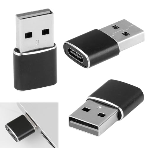 USB auf USB C Adapter, Typ C Buchse auf USB A Stecker Kabel Konverter von Cncedi