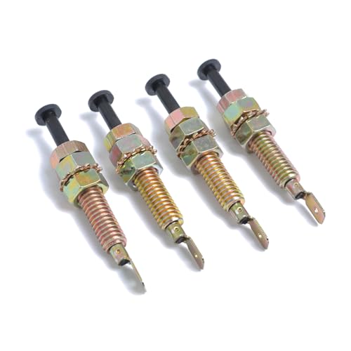 2/4pcs 12V Mount Pin Schalter Momentan Universeller Tür Jamb Flansch Leuchte Motorhaubenschalter Für Autowagen von Cnrfeoap