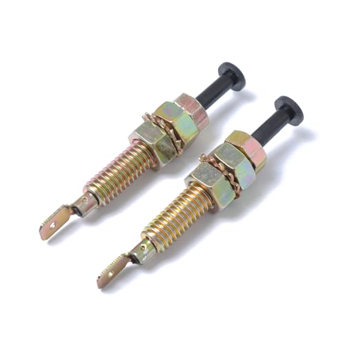2/4pcs 12V Mount Pin Schalter Momentan Universeller Tür Jamb Flansch Leuchte Motorhaubenschalter Für Autowagen von Cnrfeoap