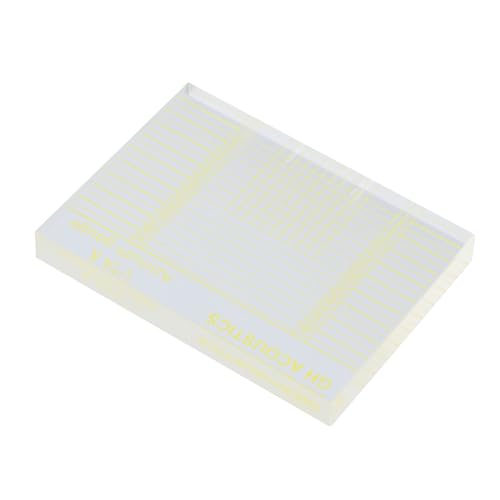 Acryl VTA Azimut Lineal VTA & Azimut Messgerät für genaue Plattenspieler Stylus und Tonarm Kalibrierung Acryl Ausrichtung von Cnrfeoap