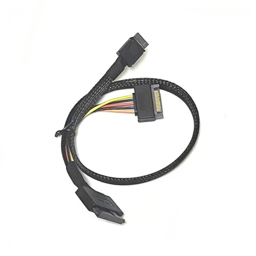 Cnrfeoap 50 Cm SFF8611 Männlich SFF8639 FEMPAN HDDS Adapterkabel Für PCIe NVME Protokolle Unterstützung von Cnrfeoap