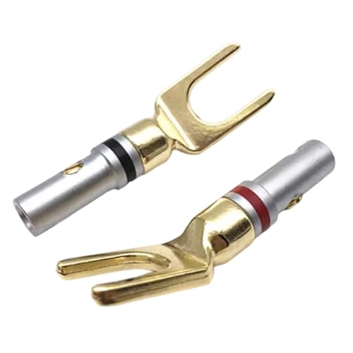 Cnrfeoap Hörlautsprecher Stecker Gold Plattiert 4 Mm Bananengabel Formplätze Ausgezeichnete Leitfähigkeit Cnrfeoap Hörlautsprecher Stecker Gold Plattiert 4 Mm Bananengabel Formplätze Ausgezeichnete Leitfähigkeit von Cnrfeoap