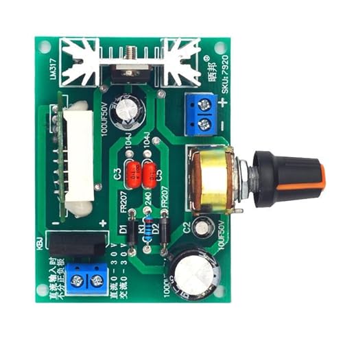 Cnrfeoap Kleine Reglerplatine LM317, verstellbarer Regler, Powerboard, Digitalanzeige Cnrfeoap Kleine Reglerplatine LM317, verstellbarer Regler, Powerboard, Digitalanzeige von Cnrfeoap
