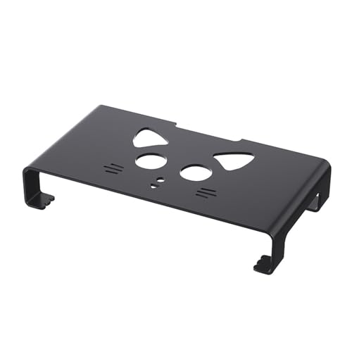 Cnrfeoap Metall-Monitorerhöhungen, ergonomische Erhöhungen, LCD-Monitore, Ständer, Erhöhungen, hohle Oberflächen, effiziente Kühlung von Cnrfeoap