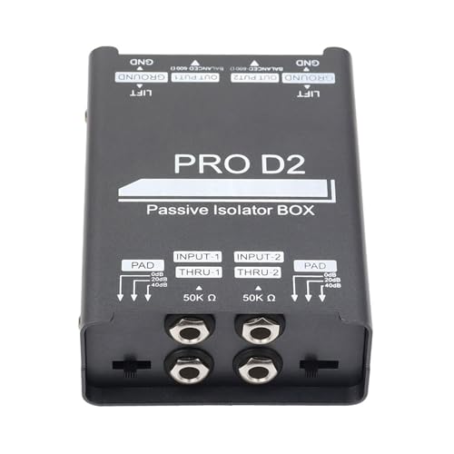 Doppelk 6,5 Mischpult, Schallisolator, Ströme, Geräuschmikrofone, Common Grounds Filter, 20 Hz - 20 kHz für Gitarre Doppelk 6,5 Mischpult, Schallisolator, Ströme, Geräuschmikrofone, Common Grounds Filter, 20 Hz - 20 kHz für Gitarre von Cnrfeoap