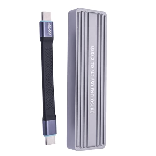 NVMe HDDs Gehäuse USB C 3.2 Gen2x2 Adapter 20 Gbit/s Übertragungsrate Aluminiumgehäuse für 2242/2280 mit LED-Licht NVMe HDDs Gehäuse USB C 3.2 Gen2x2 Adapter 20 Gbit/s Übertragungsrate Aluminiumgehäuse für 2242/2280 mit LED-Licht von Cnrfeoap