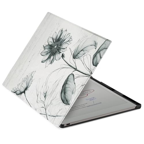 CoBak Hülle für Remarkable Paper Pro Color Tablet - Smart Auto Sleep/Wake Folio Leichte Schutzhülle mit integriertem Stifthalter und Federhalter, für 11.8" 2024 Release (Sonnenblume) von CoBak