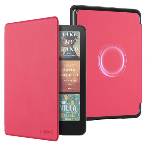 CoBak Magnetic Hülle für 7“ Kindle Paperwhite 12th Gen 2024 und Kindle Colorsoft - Kompatibel mit iPhone MagSafe, für Samsung/Belkin/Anker Wireless Charging Pads, Auto Sleep Wake, Rosa CoBak Magnetic Hülle für 7“ Kindle Paperwhite 12th Gen 2024 und Kindle Colorsoft - Kompatibel mit iPhone MagSafe, für Samsung/Belkin/Anker Wireless Charging Pads, Auto Sleep Wake, Rosa von CoBak