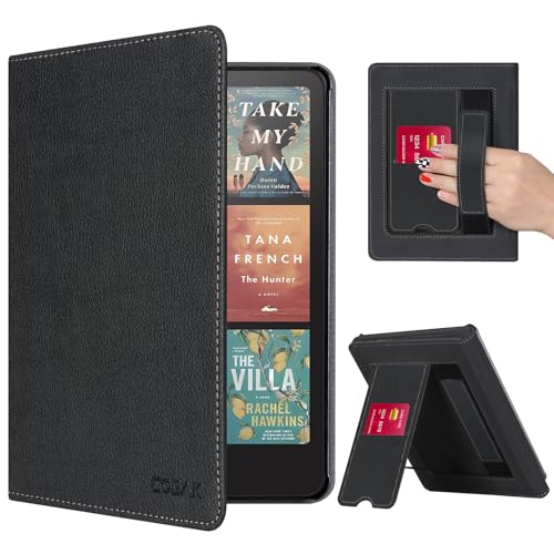 CoBak Magnetic Hülle für 7" Kindle Paperwhite 12th Gen 2024 und Kindle Colorsoft - Kompatibel mit iPhone MagSafe, für Samsung/Belkin/Anker Wireless Charging Pads, Auto Sleep Wake, Schwarz mit Ständer CoBak Magnetic Hülle für 7" Kindle Paperwhite 12th Gen 2024 und Kindle Colorsoft - Kompatibel mit iPhone MagSafe, für Samsung/Belkin/Anker Wireless Charging Pads, Auto Sleep Wake, Schwarz mit Ständer von CoBak