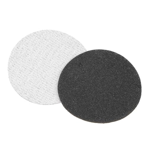 CoCud Klett-Schleifscheiben, 2 Zoll 50mm Schleifpapiere 180 Körnung Siliziumkarbid-Finishscheiben - (Anwendungen: für Holz Metall Gipskarton), 50 Stück von CoCud