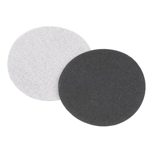 CoCud Klett-Schleifscheiben, 2 Zoll 50mm Schleifpapiere 400 Körnung Siliziumkarbid-Finishscheiben - (Anwendungen: für Holz Metall Gipskarton), 50 Stück von CoCud