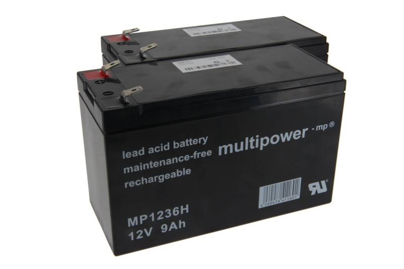 Akkueinsatz passend für APC Batterie RBC22  Bleiakku von CoPacks