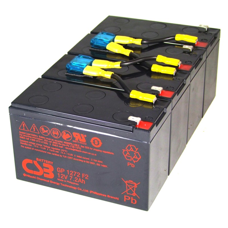 Ersatzakku passend für APC Batterie RBC8 Bleiakku Ersatzakku passend für APC Batterie RBC8 Bleiakku von CoPacks