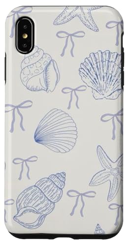 Hülle für iPhone XS Max Coastal Enkeldaughter Aesthetic Preppy Shells Ozeanblaue Schleife Hülle für iPhone XS Max Coastal Enkeldaughter Aesthetic Preppy Shells Ozeanblaue Schleife von Coastal Granddaughter Shells Ocean Blue Bow